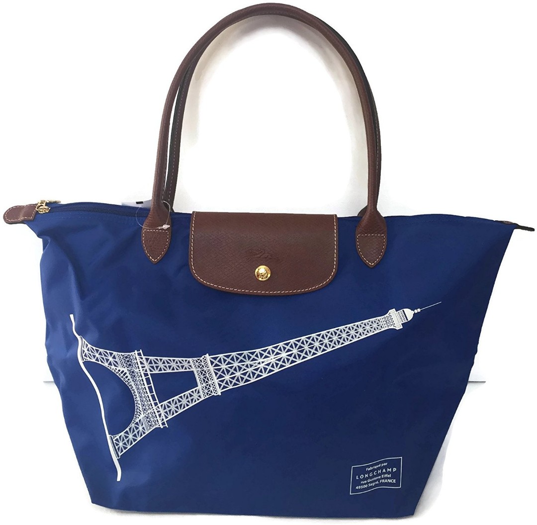 Longchamp 2018 Le Pliage Paris Limited Edition Tote Bag Shopee ...