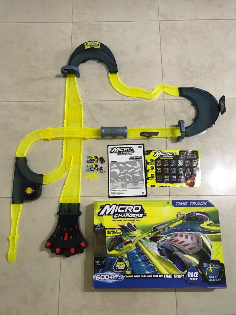micro chargers race track