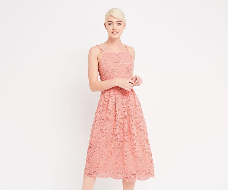 oasis cami midi dress