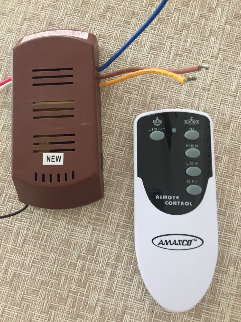 Original Amasco remote control, Furniture & Home Living, Lighting