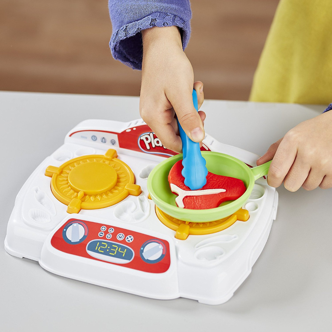 play doh kitchen creations sizzlin stovetop