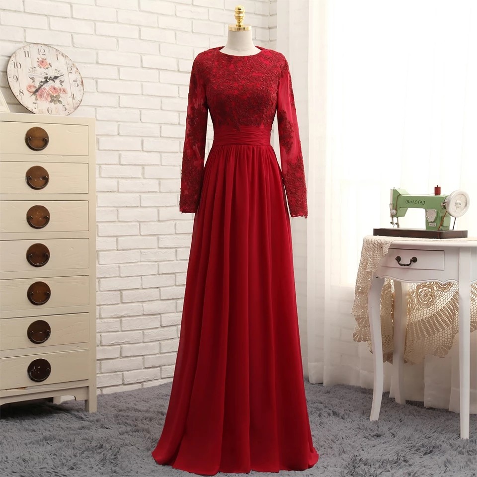 hijab evening dresses 2018
