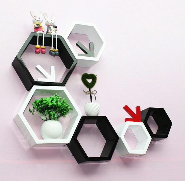 Cara CEPAT Membuat Rak Dinding Hexagon Sarang Lebah Tawon Rak Gantung Hexagonal Hiasan Dinding UNIK