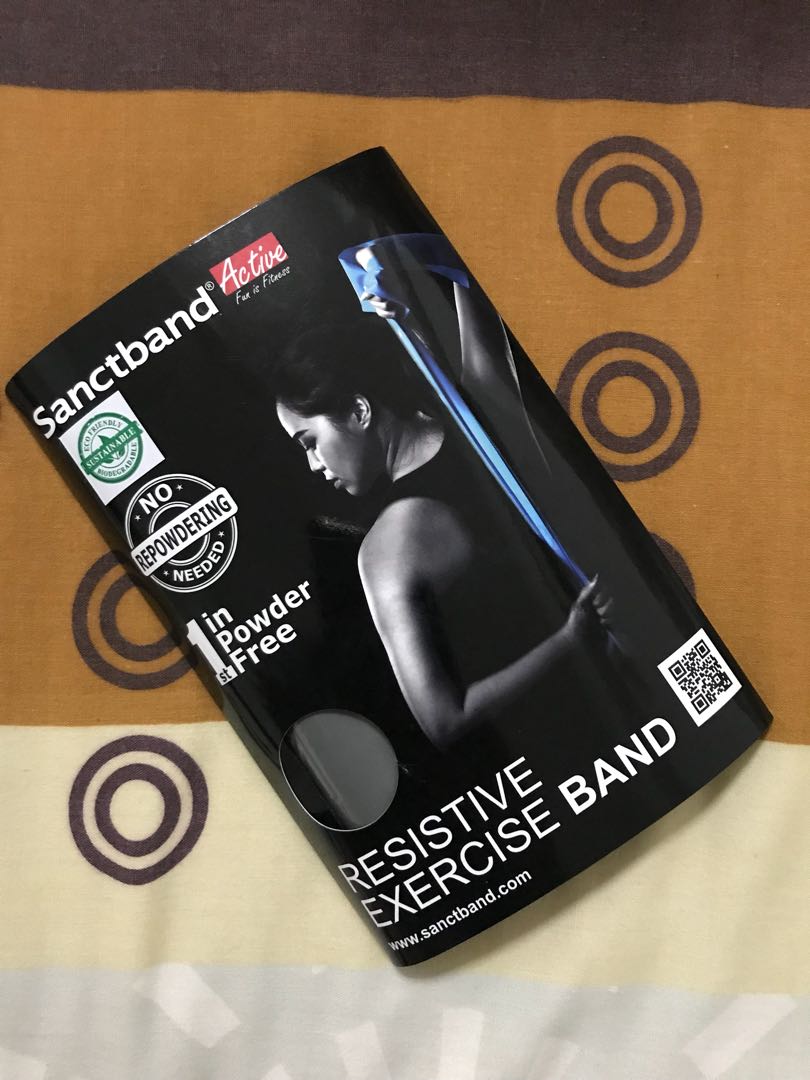 Sanctband Resistive Exercise Band, Sports Equipment, Exercise & Fitness