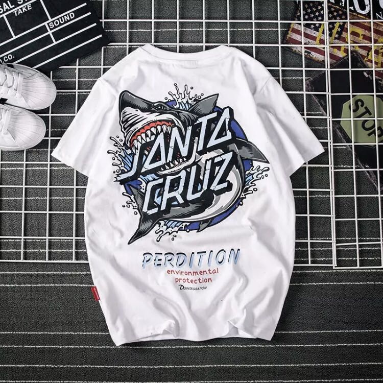 Santa cruz shark t shirt clearance