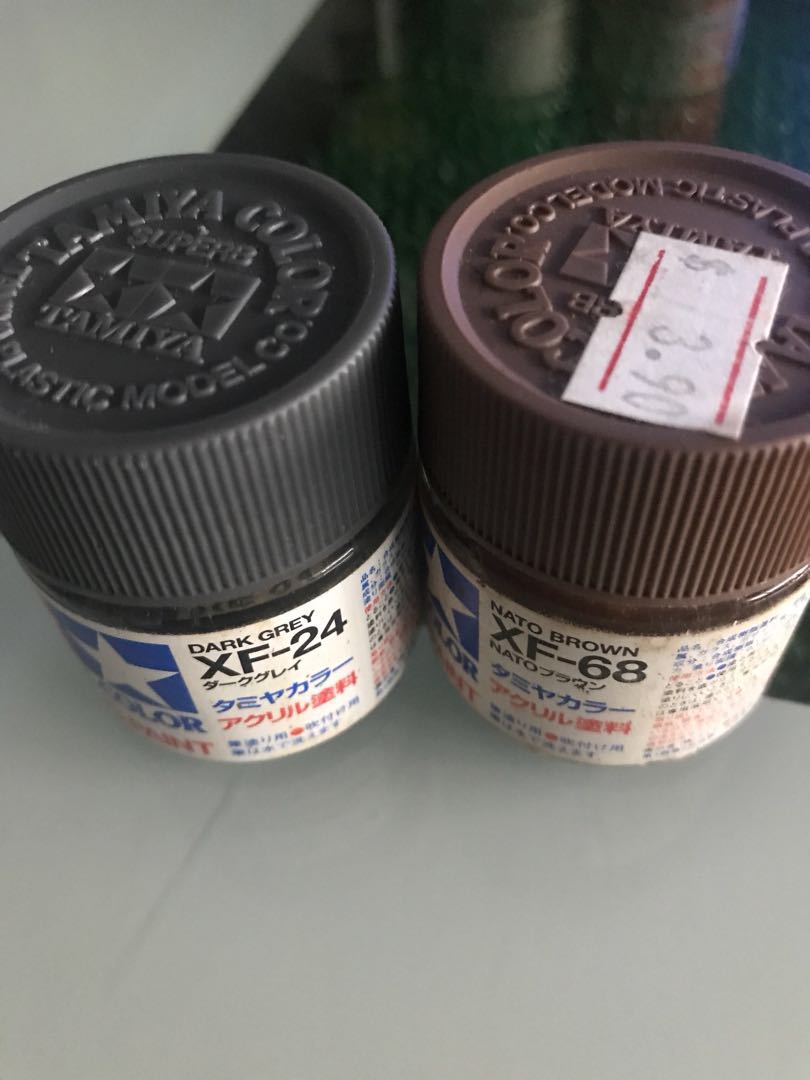 Tamiya Color Acrylic Paint XF22 RLM Grey, Hobbies & Toys, Stationery