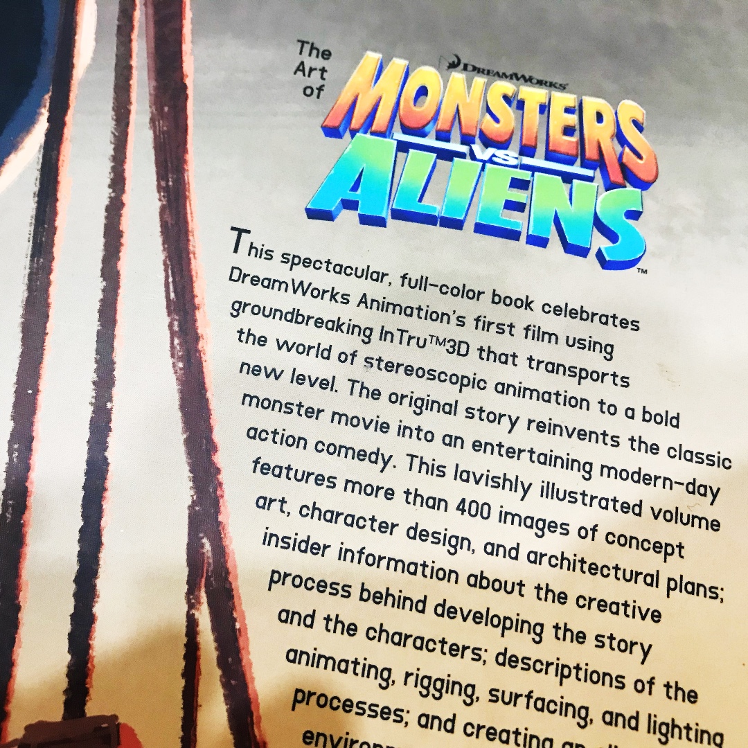 The Art of Monsters vs. Aliens by Linda Sunshine