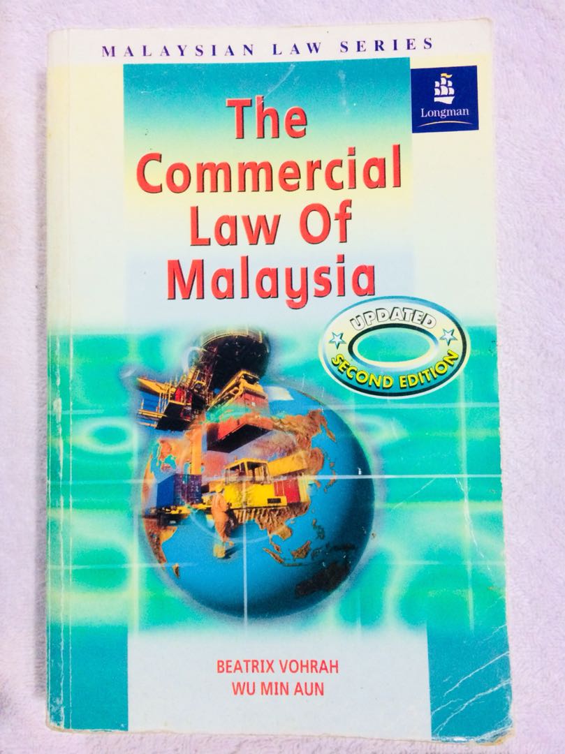 The Commercial Law Of Malaysia 7th Edition Books Stationery Books On Carousell