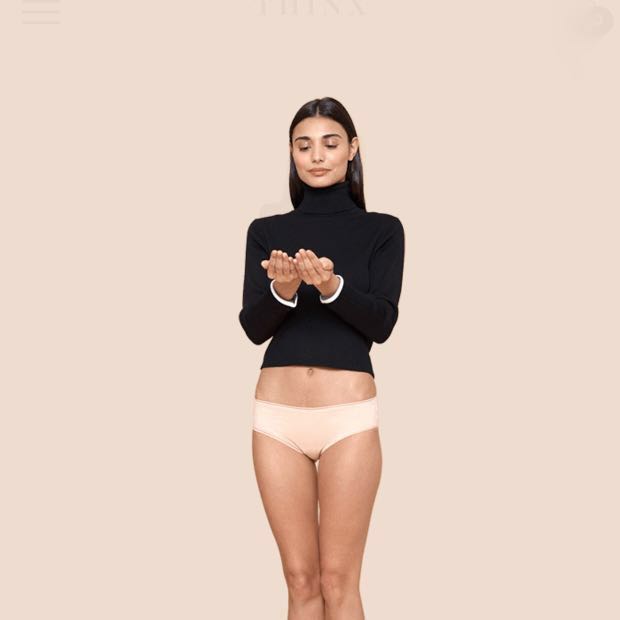 THINX sport period panties/underwear BEIGE, Women's Fashion, New  Undergarments & Loungewear on Carousell