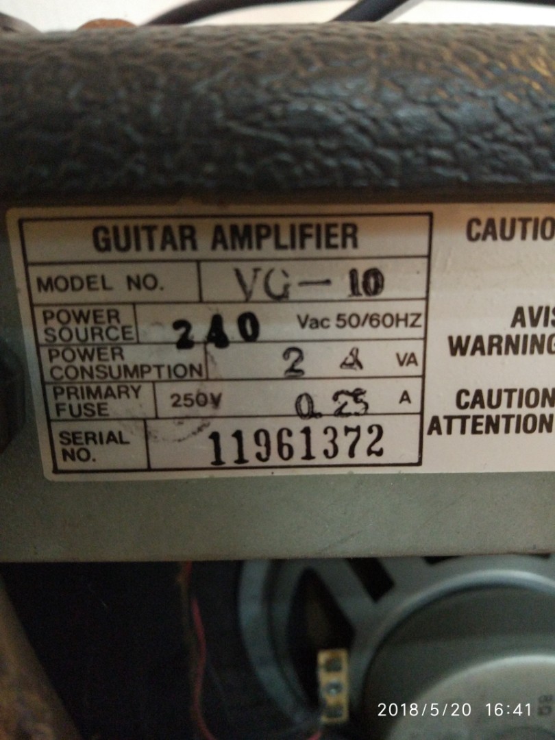 Vantage guitar amp, Hobbies & Toys, Music & Media, Musical Instruments ...