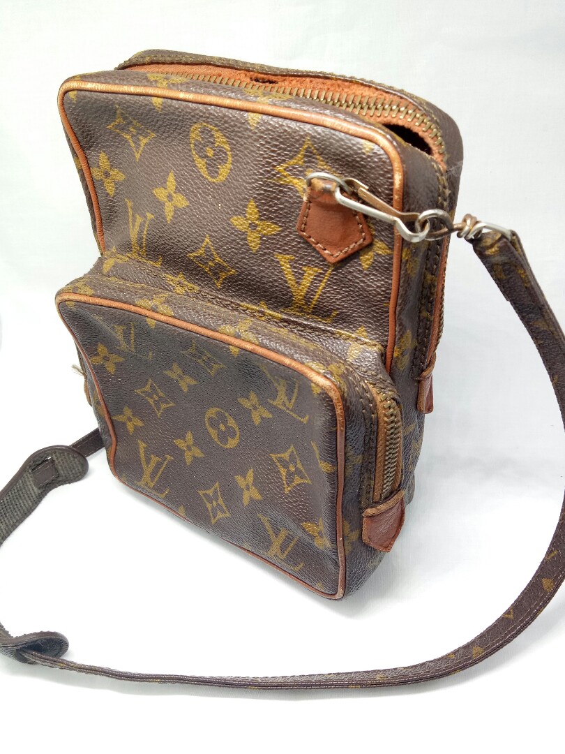 Vintage Louis Vuitton Monogram Reporter Bag Eclair Zipper, Luxury