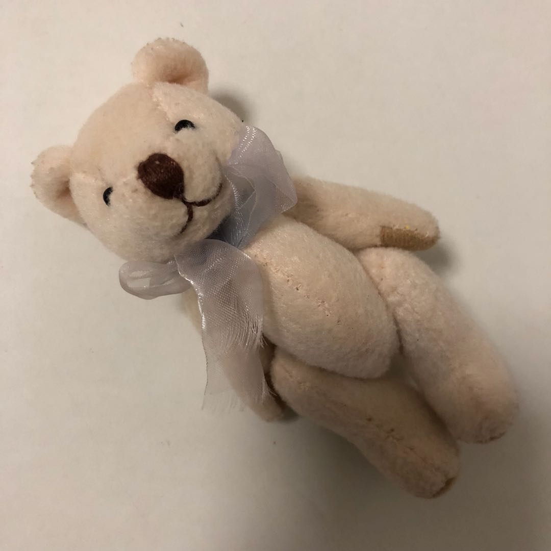 life size white teddy bear