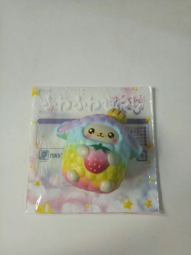 rainbow sheep squishy