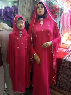 Gamis mom and kid