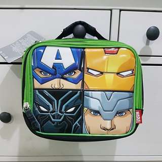 marvel vans lunch bag