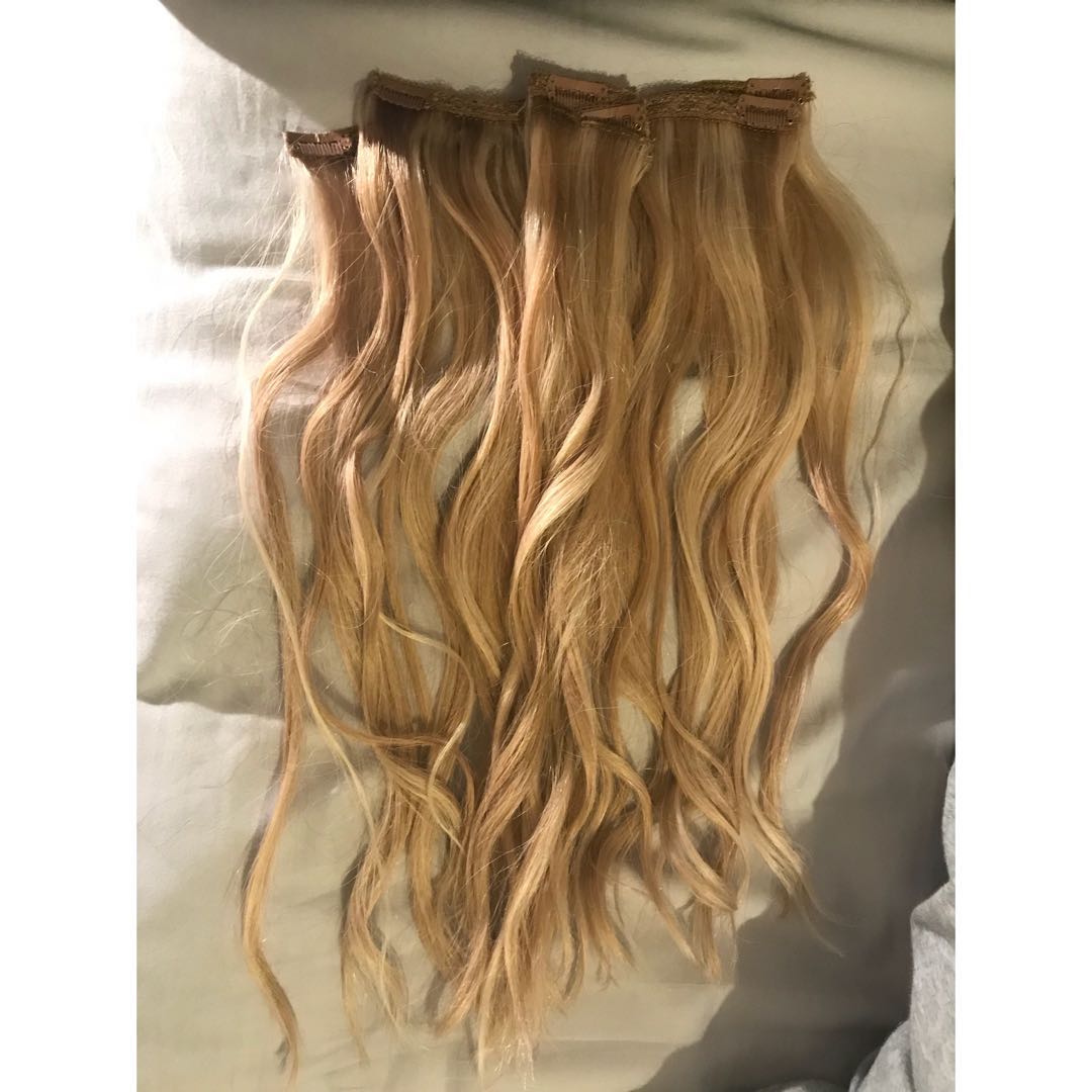 20” Zala clip in extensions, Health & Beauty, Hair Care & Styling on