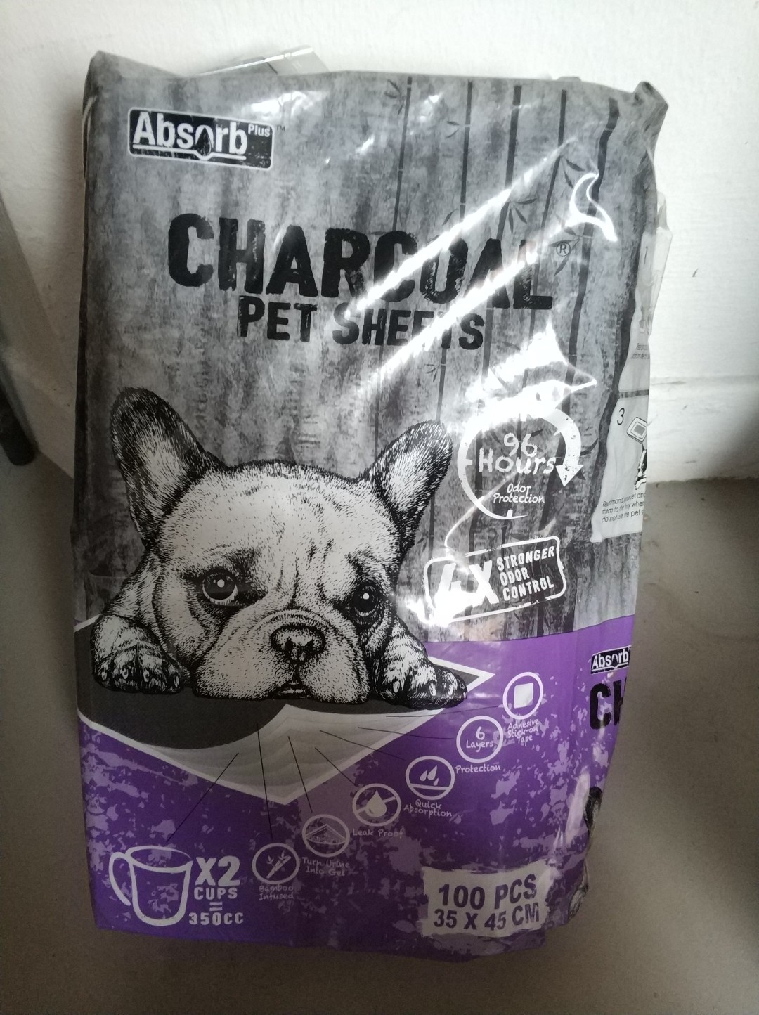 Absorb plus Charcoal pee sheets, Pet Supplies, Homes & Other Pet