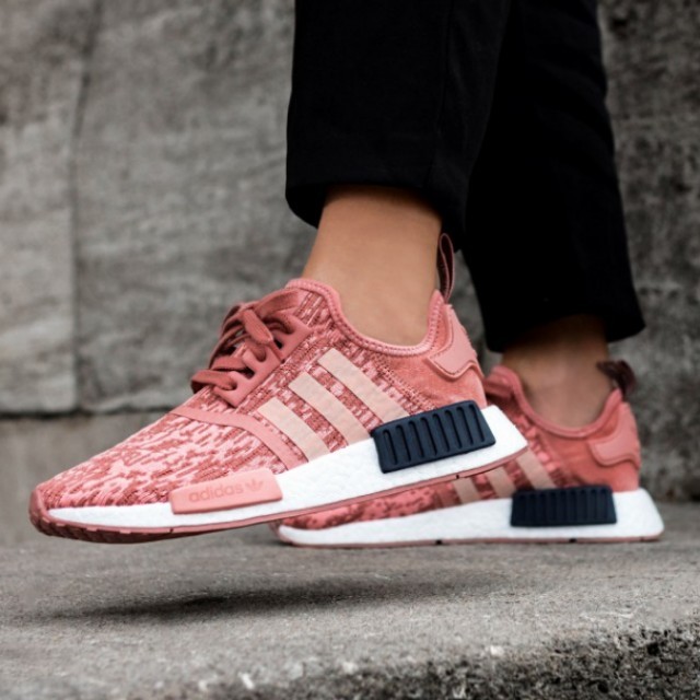 Adidas NMD R1 pink limited edition, Women's Fashion, Footwear, Sneakers on