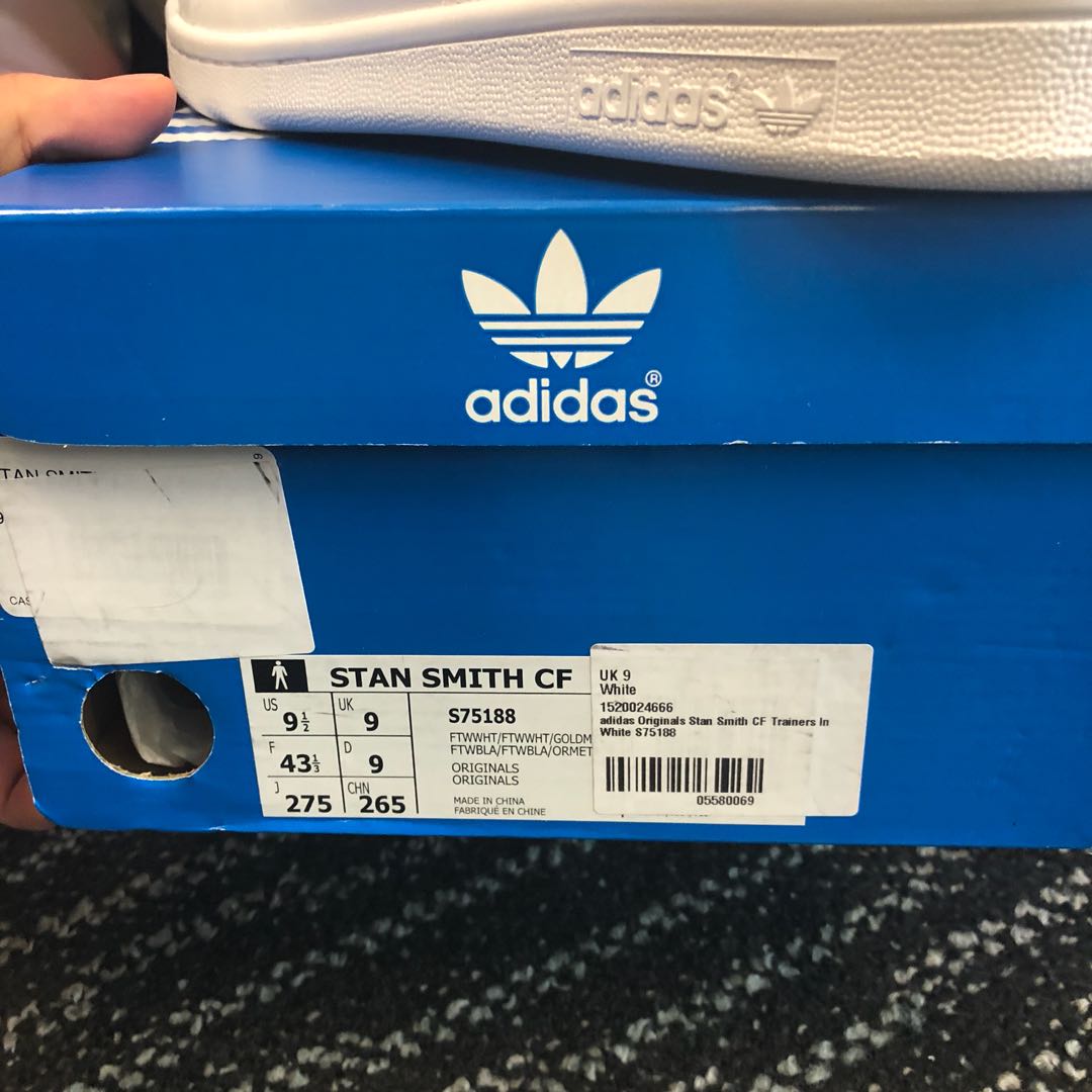 Adidas originals stan smith store cf sneakers in white s75188