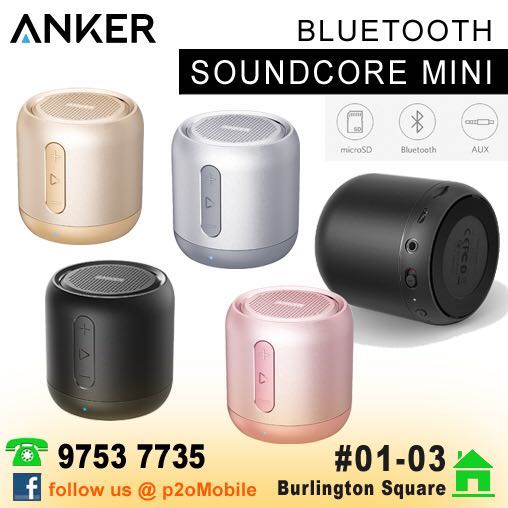 anker soundcore mini bluetooth lautsprecher