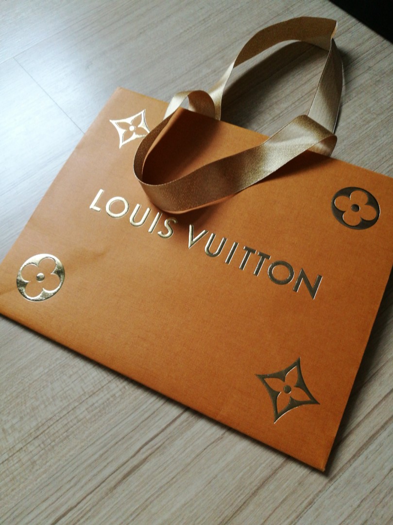 Authentic Louis Vuitton, Tory Burch & MCM paper bag & box c/w New