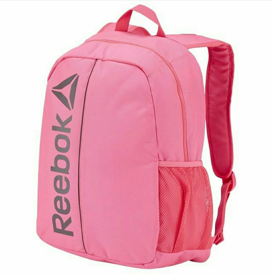 reebok pink backpack