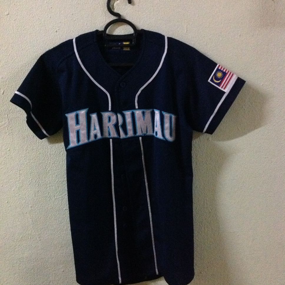 Baseball Jersey Harimau Malaysia Edition Sports Athletic Sports Clothing On Carousell