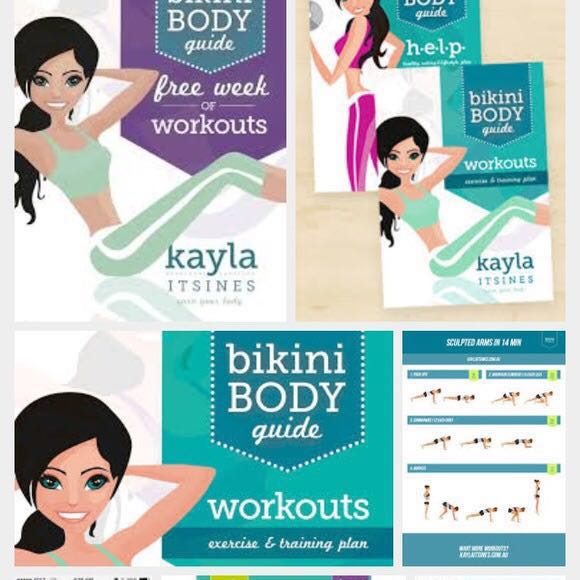Bbg Kayla Itsines Pdf Olah Raga Perlengkapan Olahraga Lainnya Di