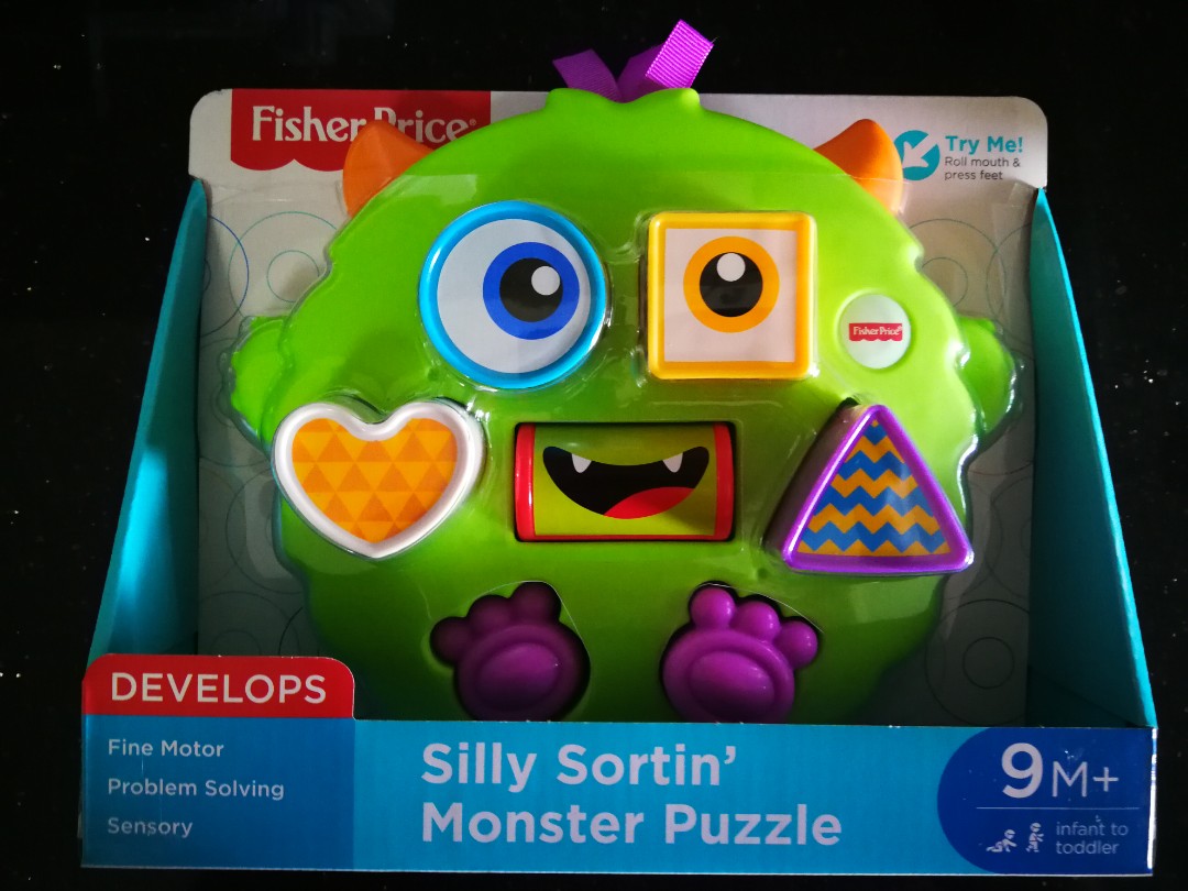 fisher price monster puzzle