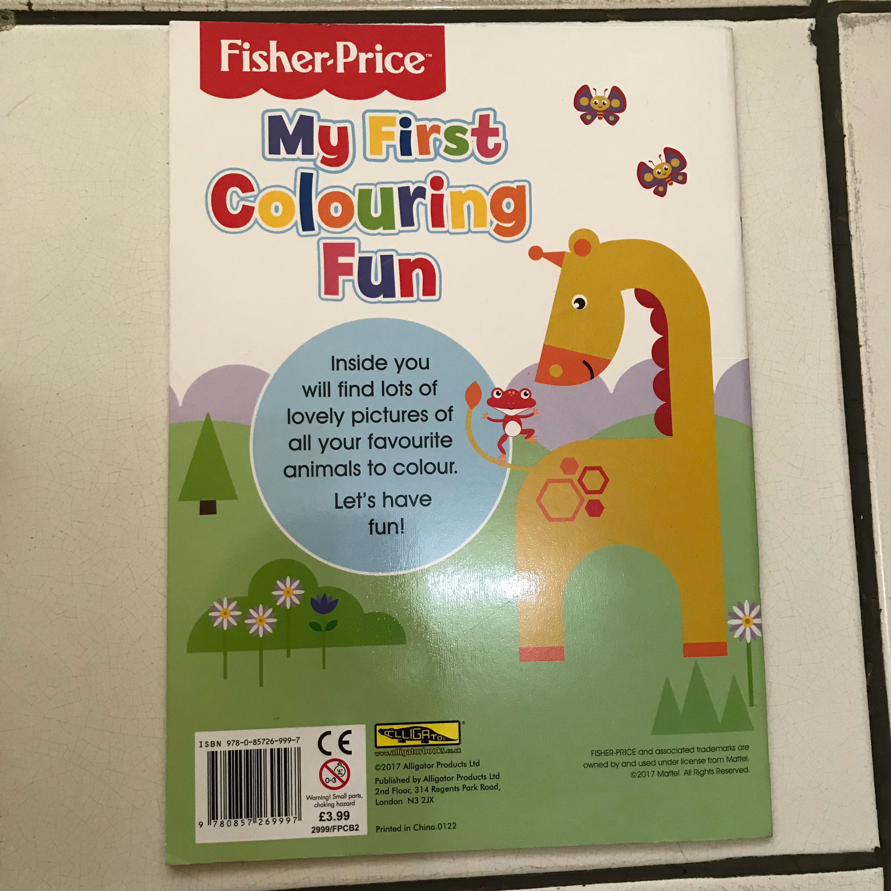 Buku mewarnai fisher price kecil Babies & Kids Toys & Walkers on Carousell
