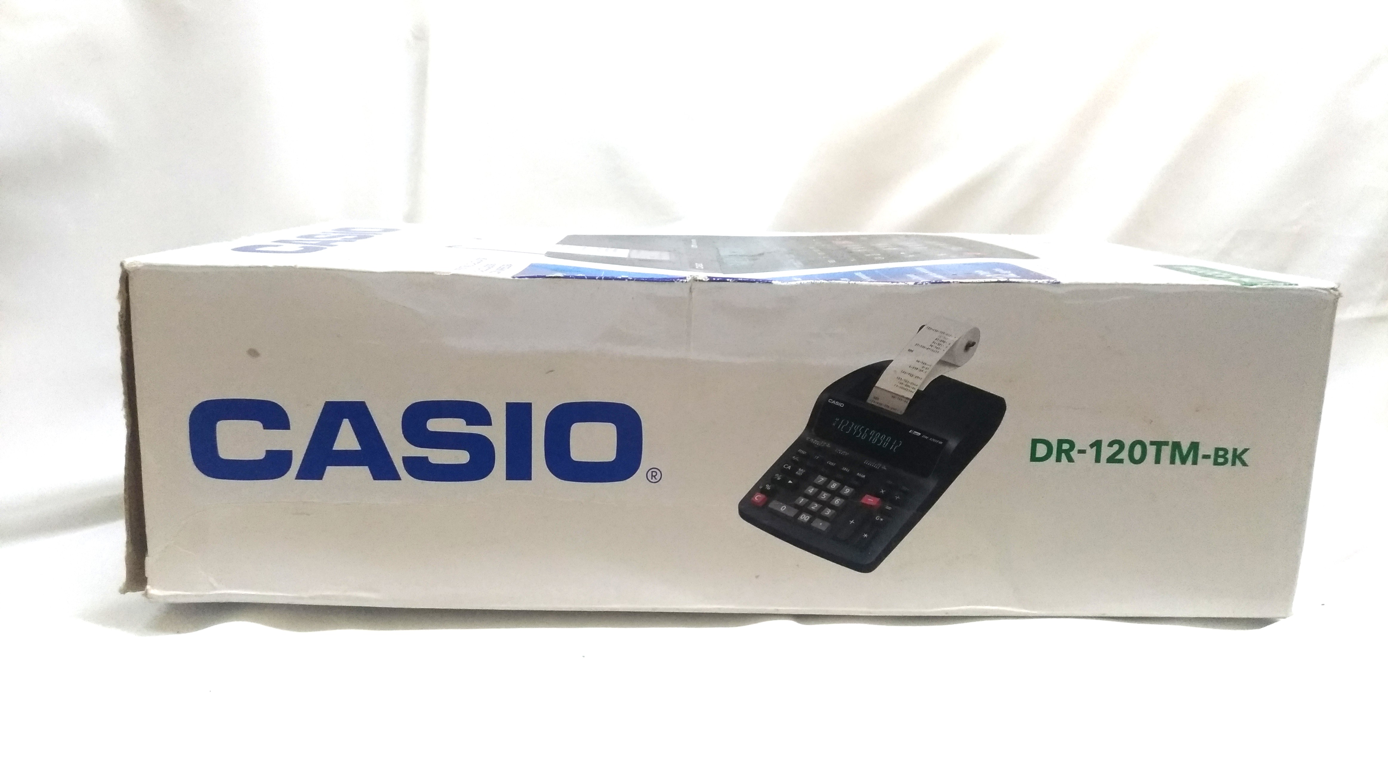 Casio DR120TMBK Calculator Printing, Computers & Tech, Office