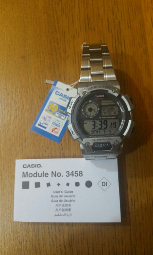 casio 3458