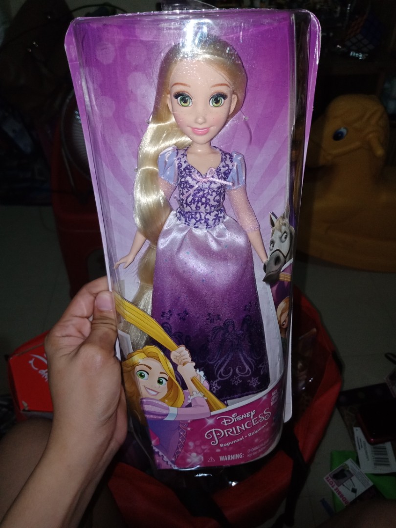 royal shimmer rapunzel doll
