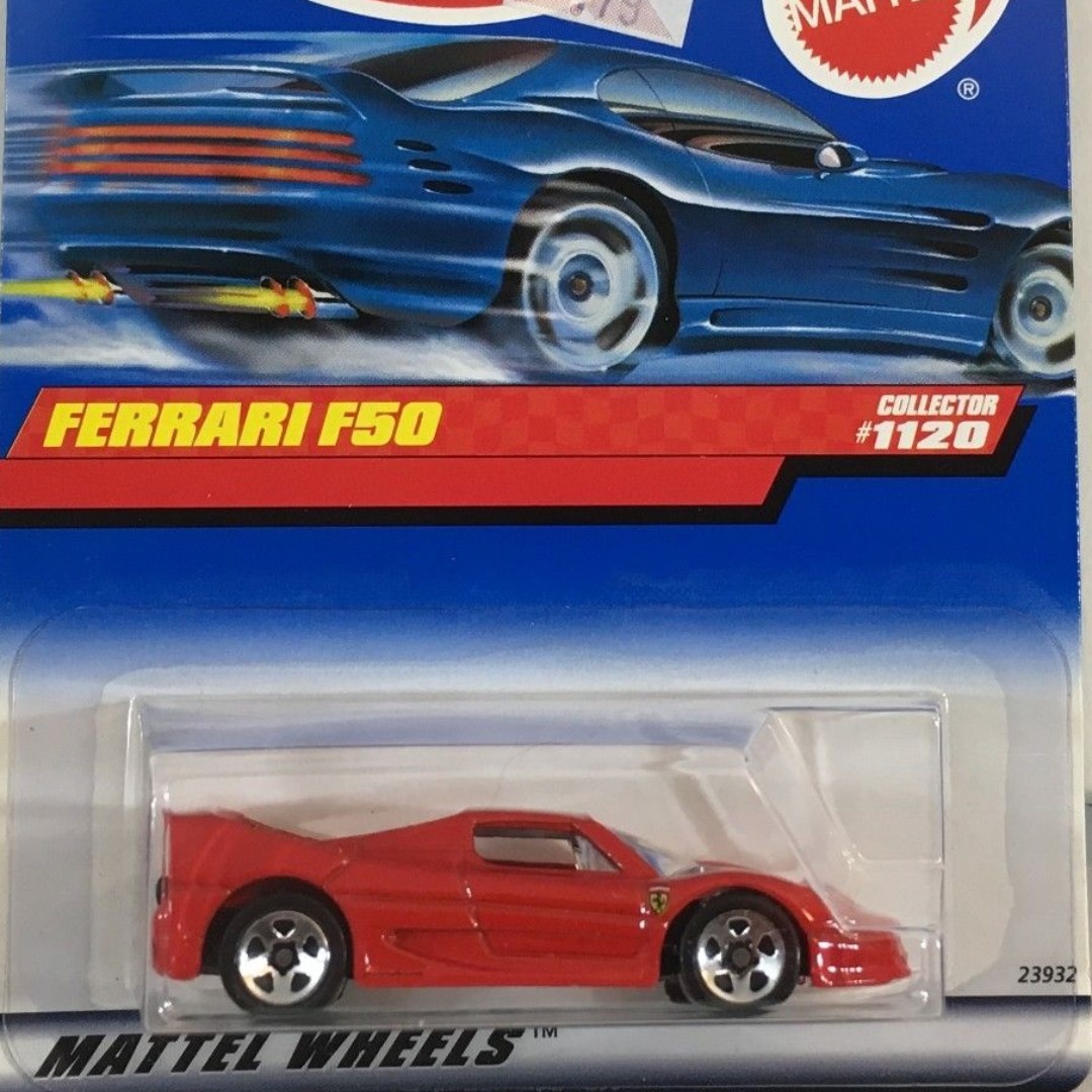 ferrari f50 hot wheels 1999