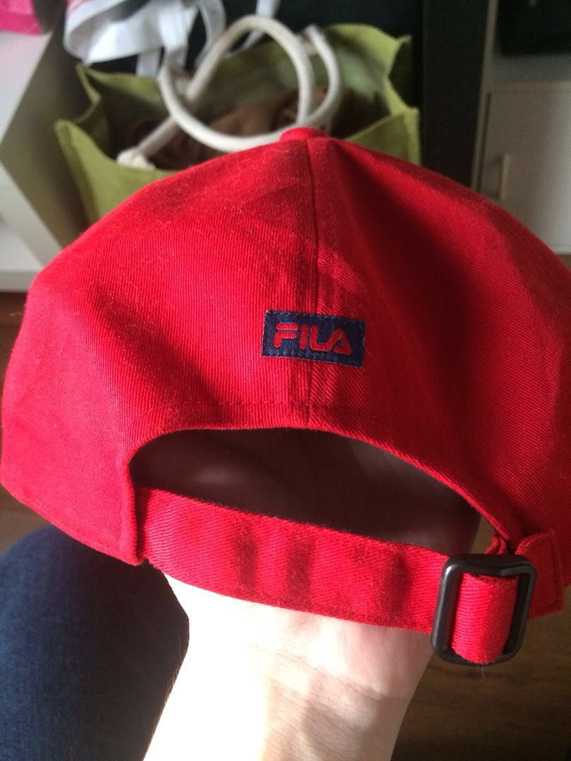 fila red cap