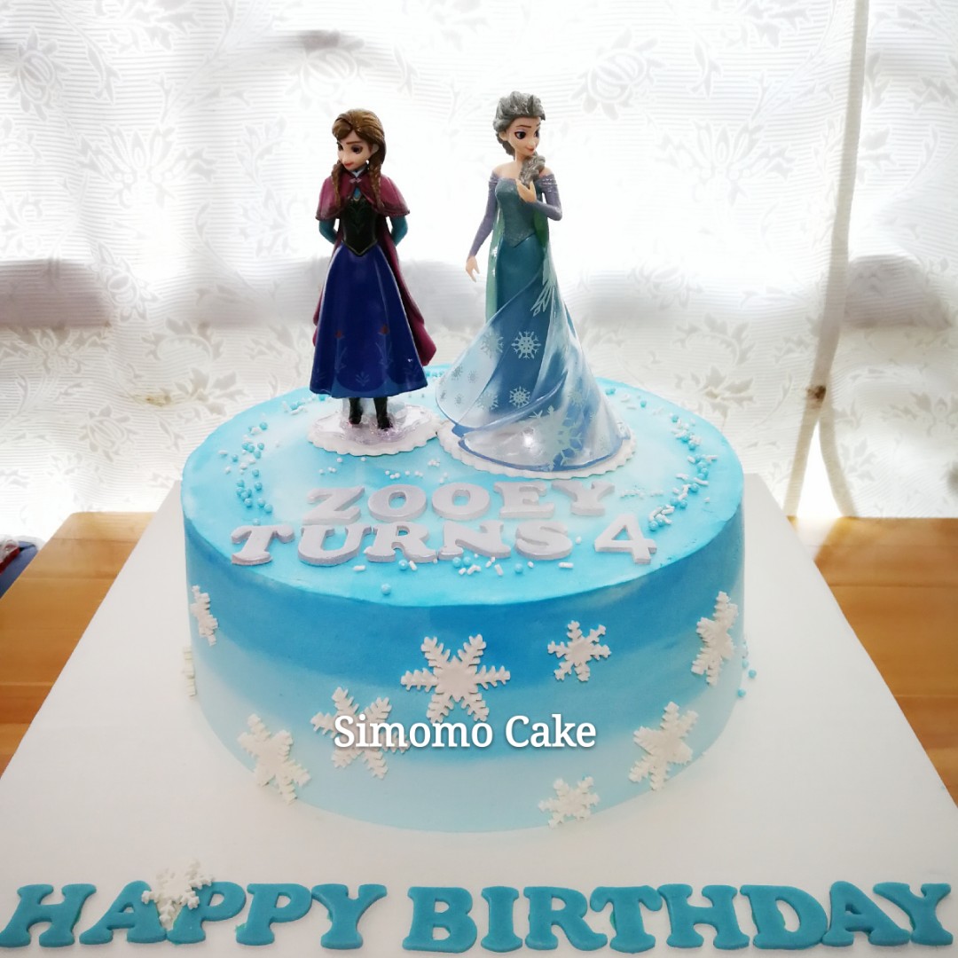 Frozen Cake Elsa Cake Anna Cake Free Delivery Food Drinks