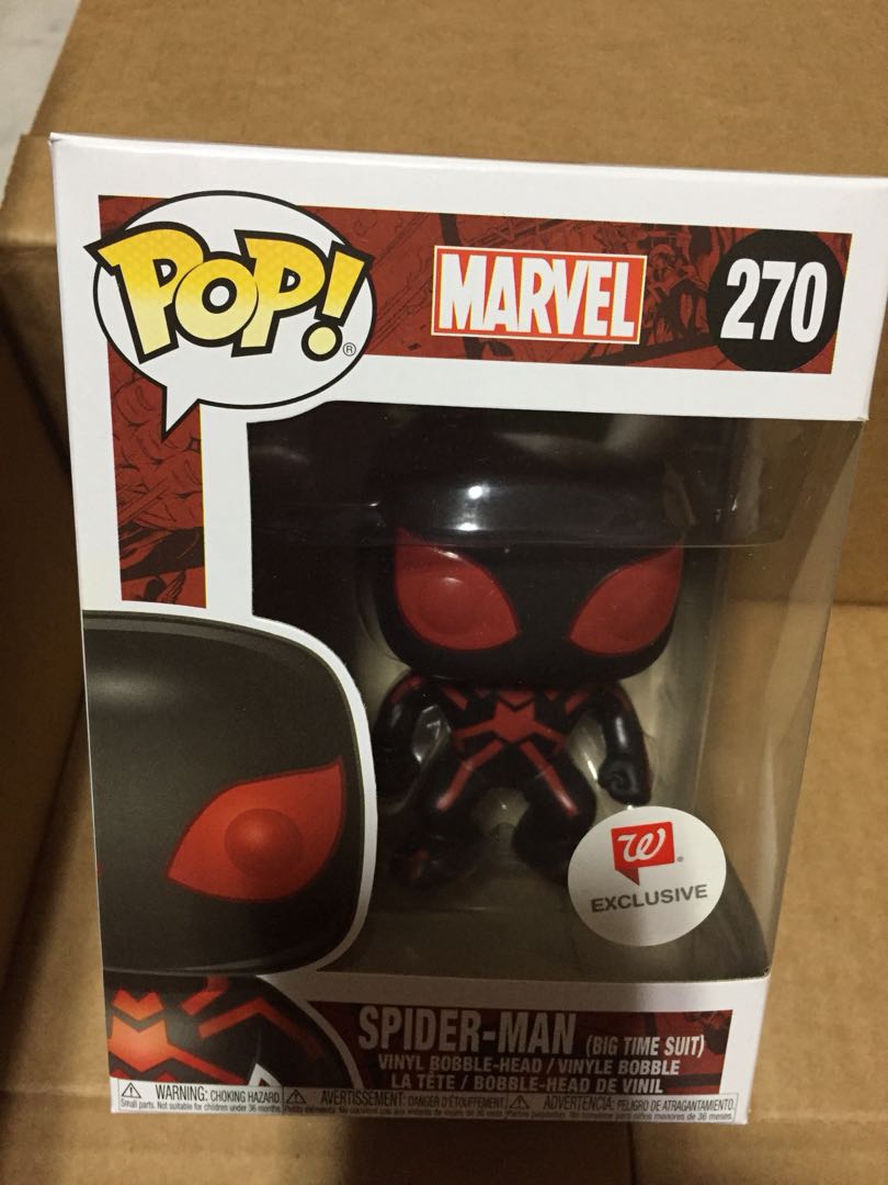 Spiderman big shop time suit pop