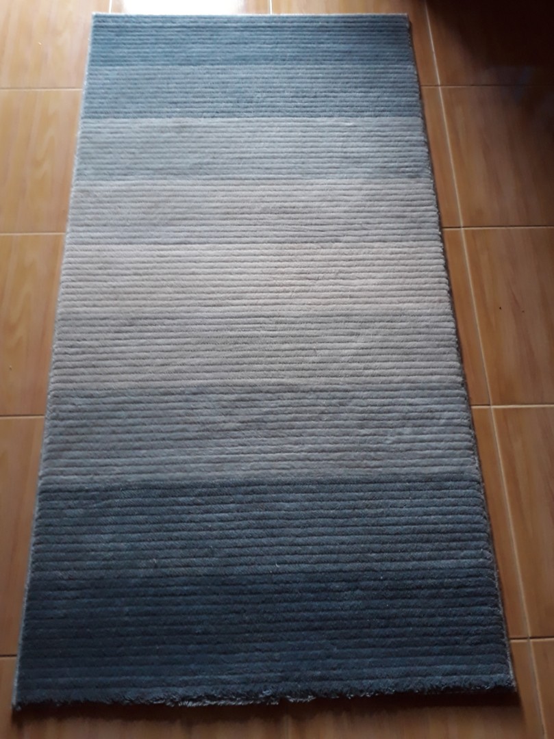 Home Ideas Carpet made in Turkey (Category: Carpets, Mats & Flooring) located in Naga. Submitted by practicalitynerd (Listing ID 170679973, Image 1). Description: Bought it but small for my son's room. Size is 150 cm by 79cm. Original price was Php 9,989.00.