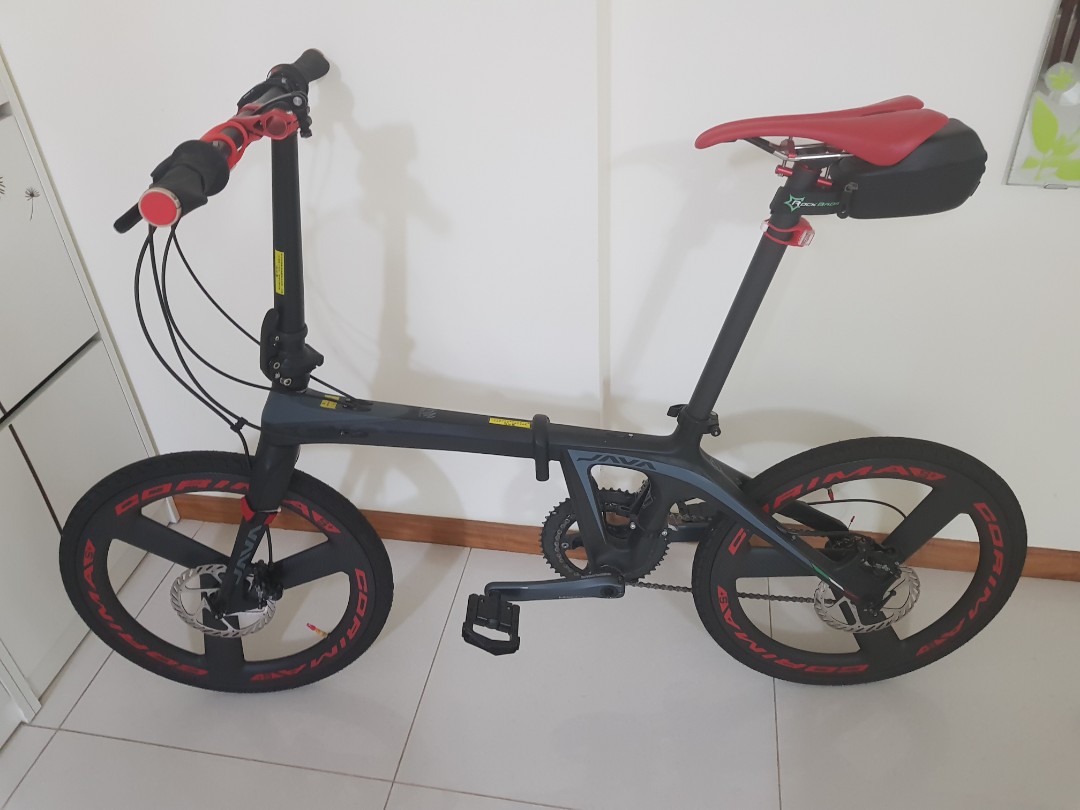 java air carbon folding bike