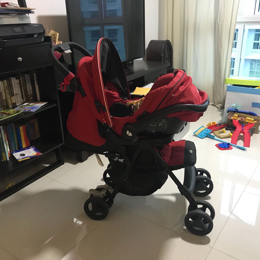 joie travel system instructions