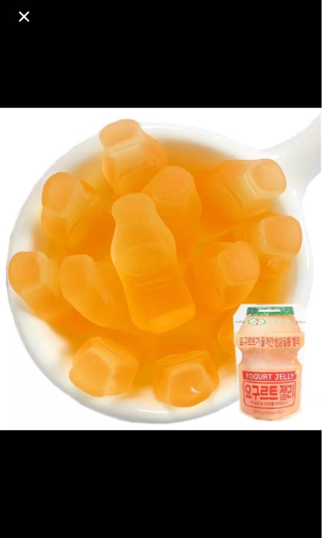 Korea Yakult yogurt jelly candy, Food & Drinks, Packaged & Instant Food