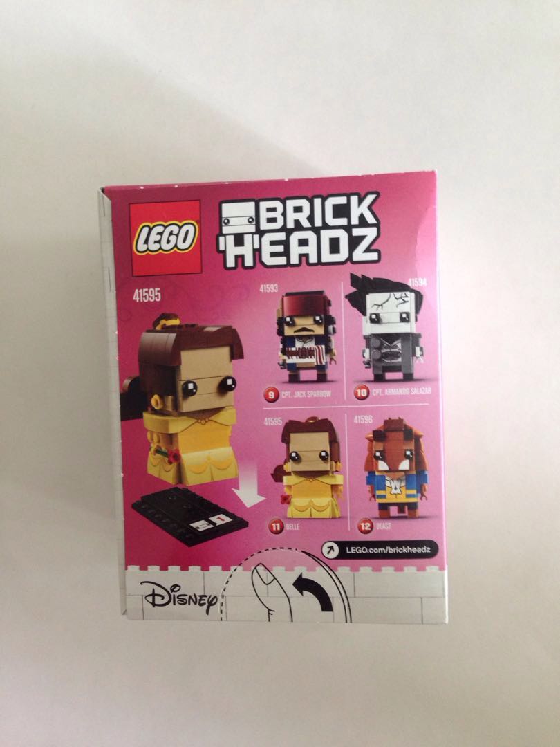 belle lego brickheadz