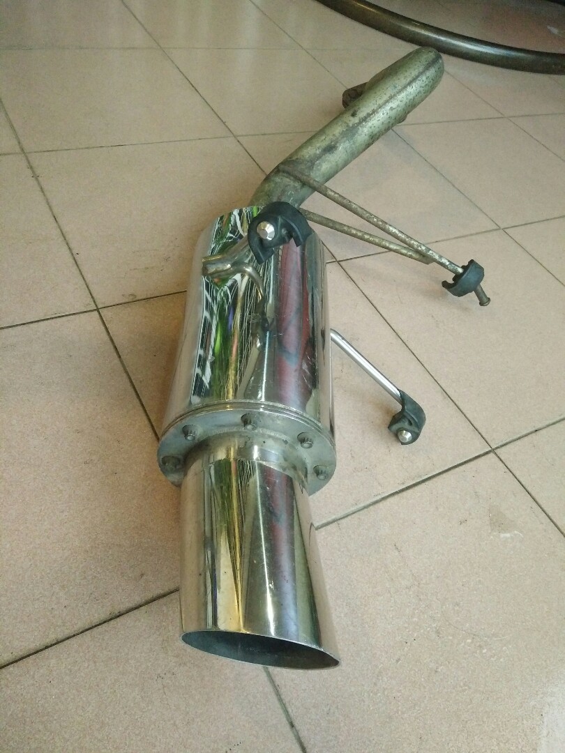 lucky star muffler, Auto Accessories on Carousell