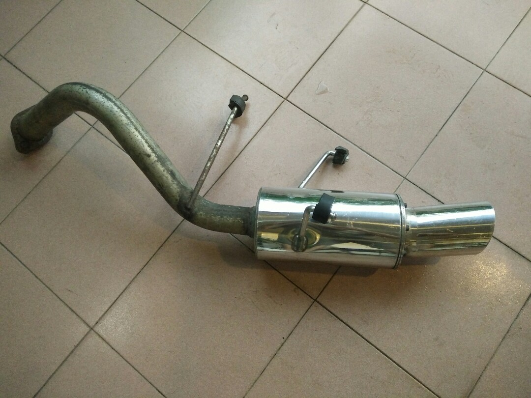 lucky star muffler, Auto Accessories on Carousell