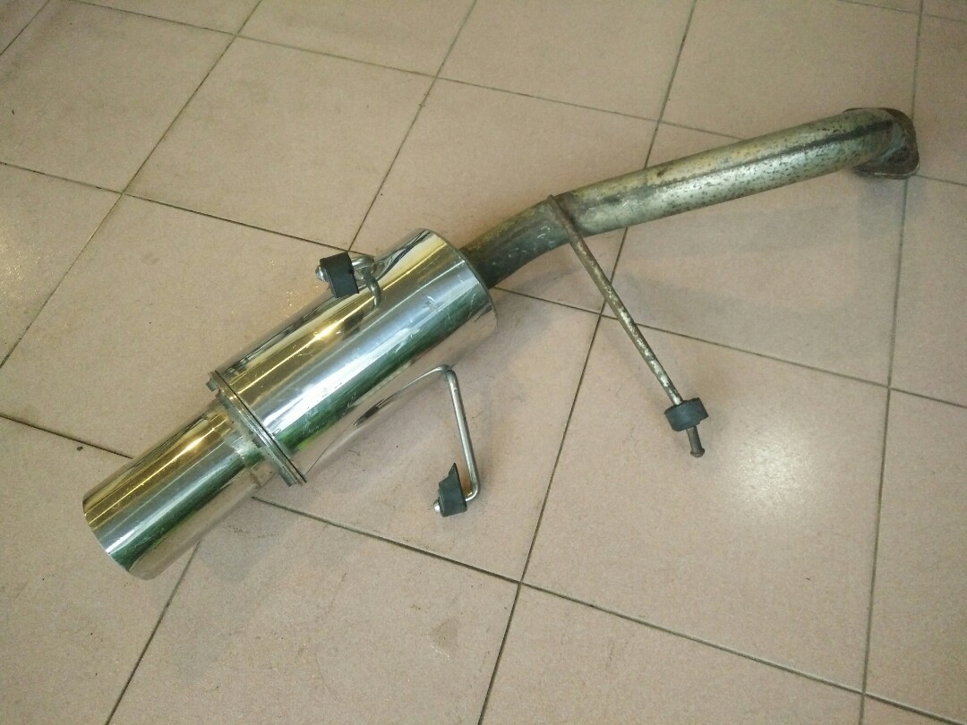 lucky star muffler, Auto Accessories on Carousell