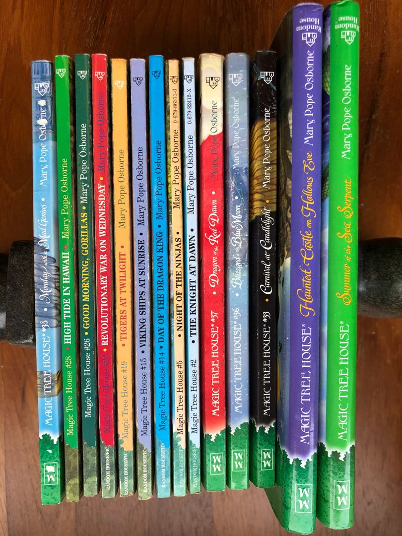 Wallpaper Magic Tree House Series By Mary Pope Osborne 12 Soft Covers And Desktop Wallpaper Free