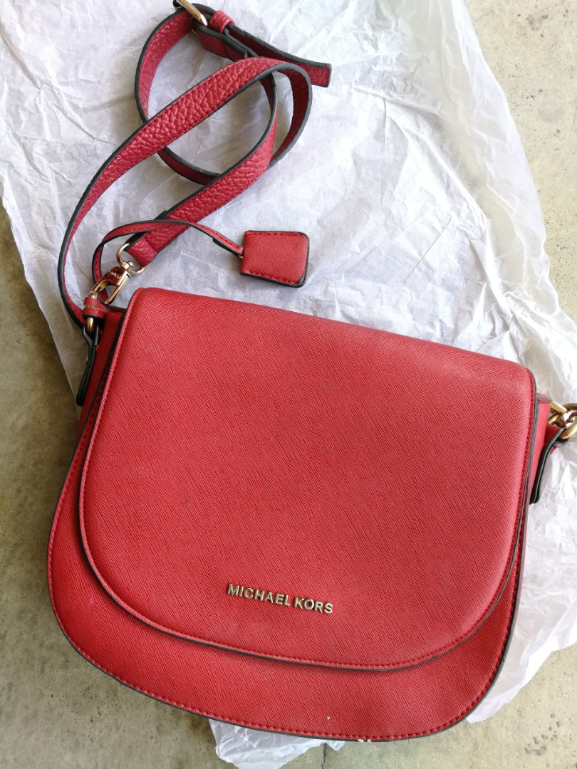 Mk sling bag red Clearance