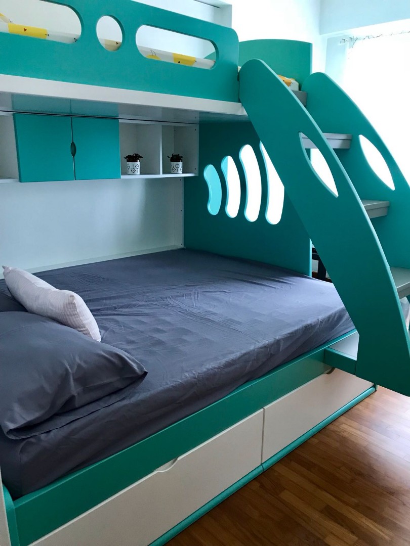 Nova Triple Bunk Bed Furniture Beds Mattresses On Carou Photo