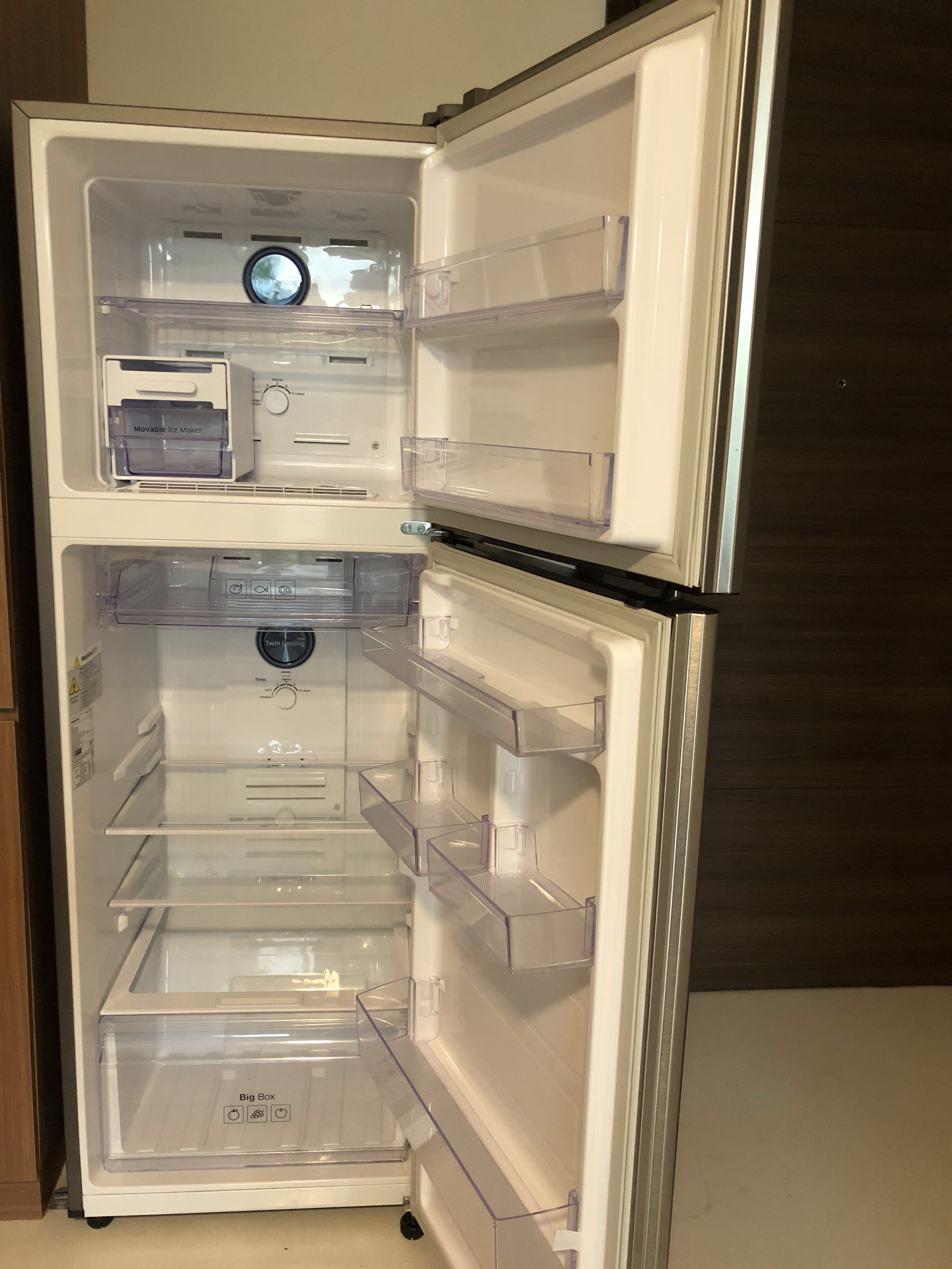 samsung rt29k5032s8 small 2 door refrigerator