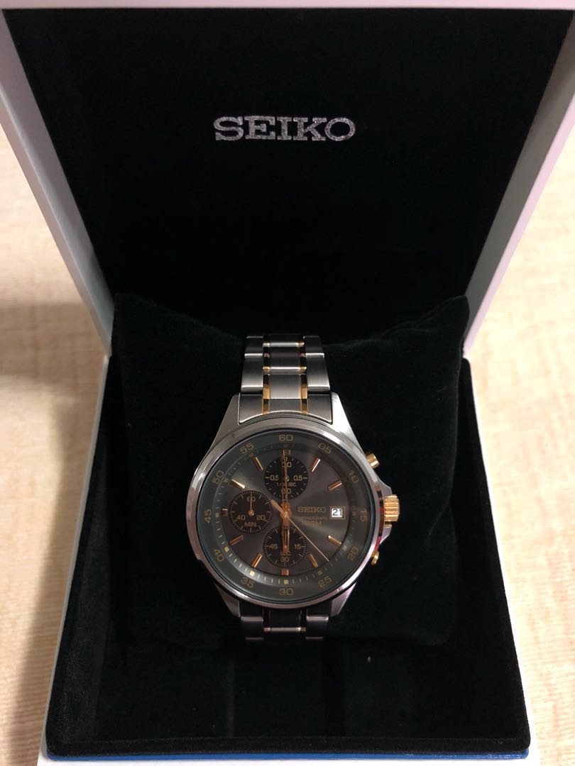 Seiko Chronograph SKS481, Men's Fashion, Watches & Accessories, Watches on  Carousell